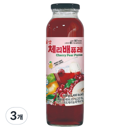 꽃샘 체리 배퓨레