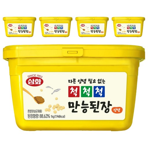 삼화식품 척척척 만능 된장 양념