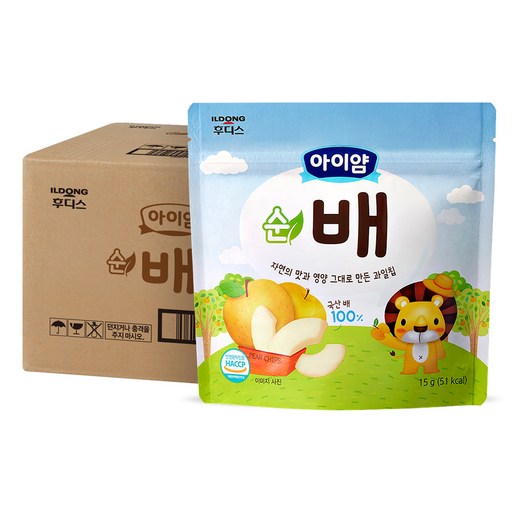 일동후디스 아이얌 동결건조 과일칩 순배
