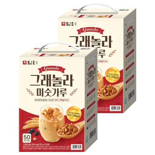 담터 그래놀라 미숫가루 50p