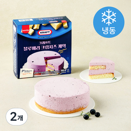 삼립 크래프트 블루베리 치즈케익 (냉동)