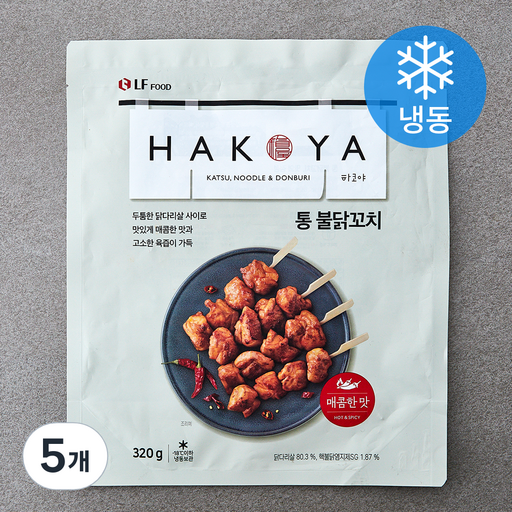 하코야 통 불닭꼬치 (냉동)