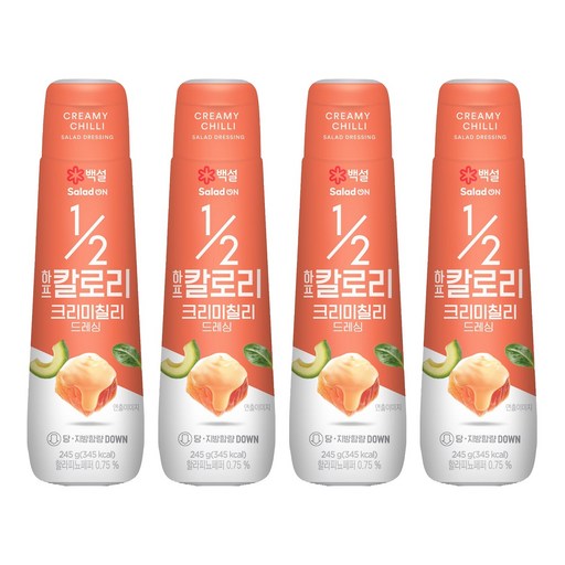백설 하프칼로리 크리미 칠리 드레싱