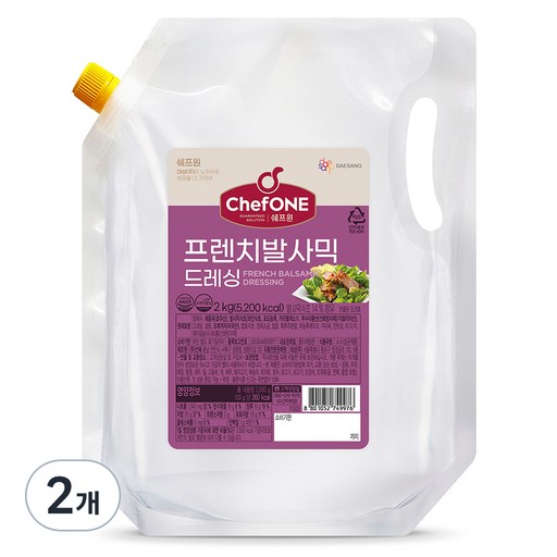 쉐프원 프렌치 발사믹 드레싱