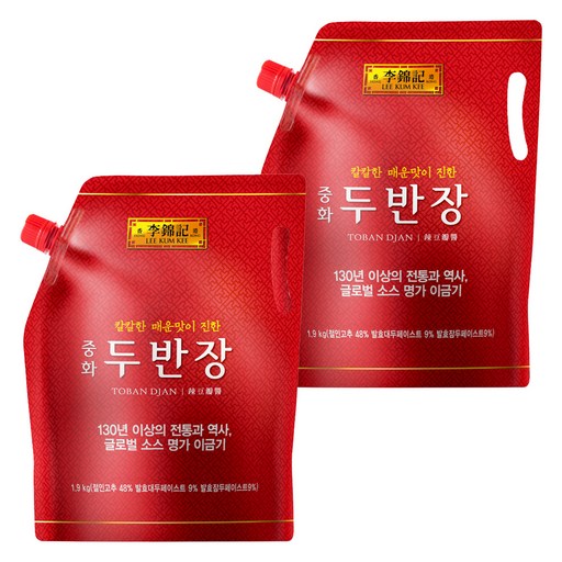 이금기 중화 두반장 스파우트팩