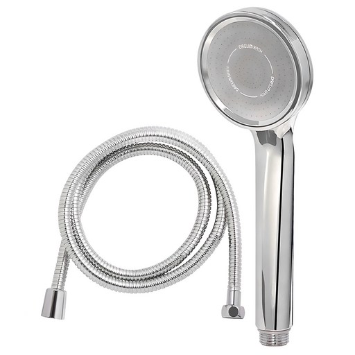 대림바스 1기능 수압상승 샤워헤드  메탈호스 2m 세트