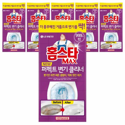 홈스타 맥스 퍼펙트 변기 클리너