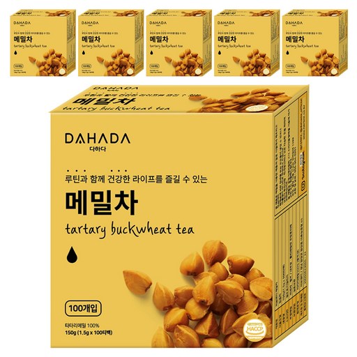 다하다 메밀차