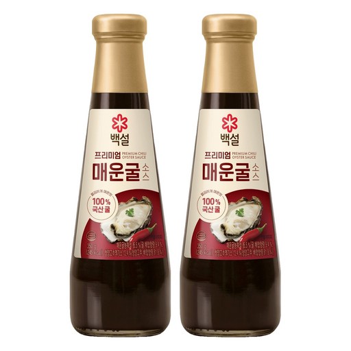 백설 프리미엄 매운굴 소스