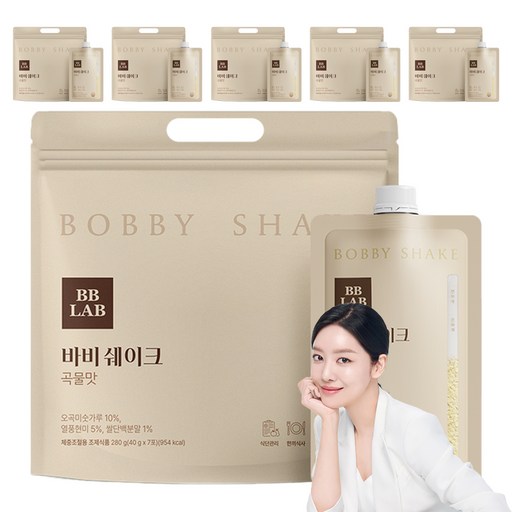 비비랩 바비쉐이크 곡물맛 7p