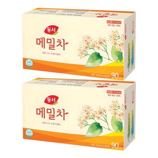 동서 메밀차 티백