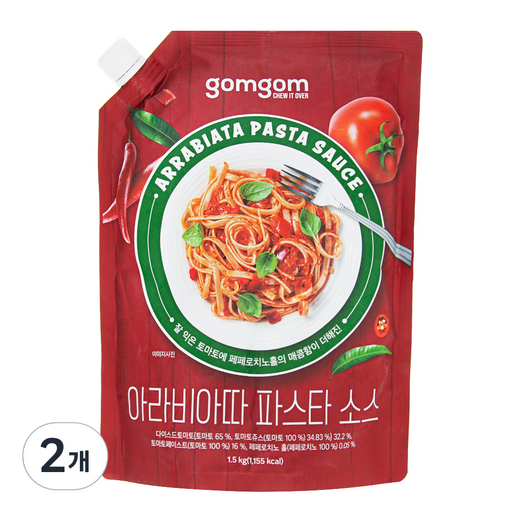 곰곰 아라비아따 파스타 소스