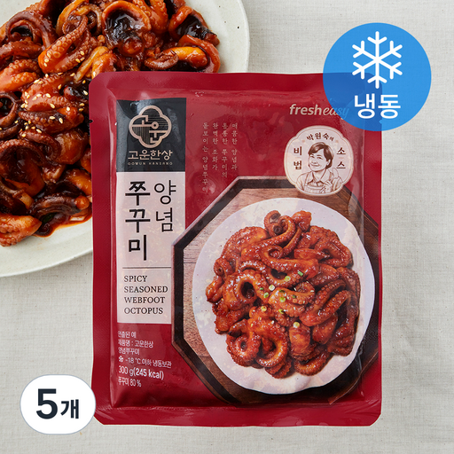 프레시지 박원숙의 고운한상 양념 쭈꾸미 (냉동)