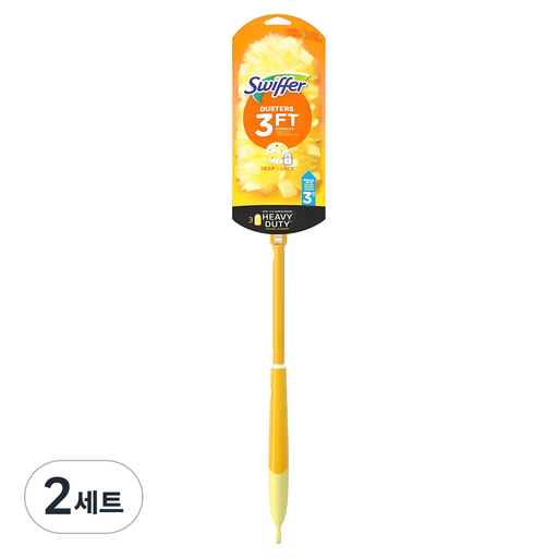 스위퍼 더스터 360 먼지떨이 스타터 키트 엑스텐더블 손잡이 90cm + 리필 3p