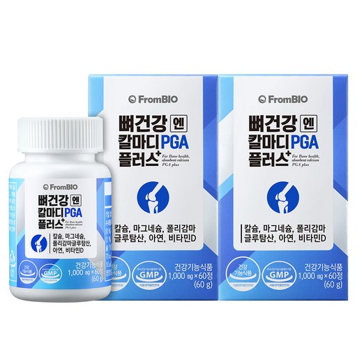 프롬바이오 뼈건강엔 칼마디 PGA 플러스 60g