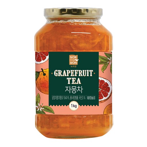 녹차원 자몽차