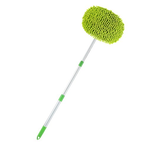 MEO 최대 118cm 세차용 롱 3단 밀대 손잡이 겸용