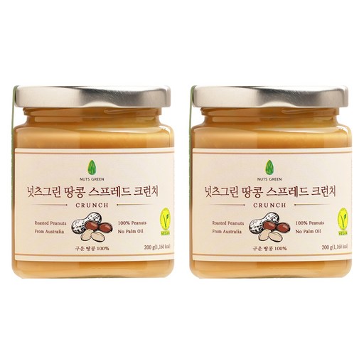 넛츠그린 땅콩 스프레드 크런치