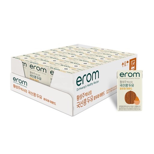 이롬 황성주 박사의 국산콩 두유 호두와 아몬드