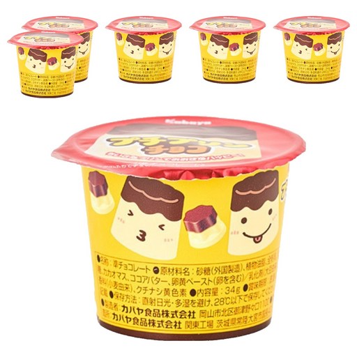 카바야 푸치 푸딩 초코