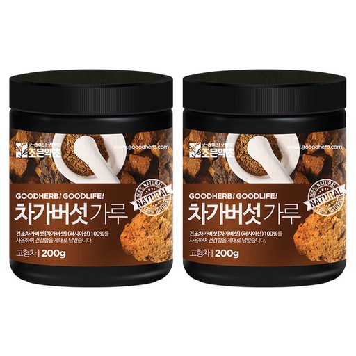 조은약초 차가버섯 가루