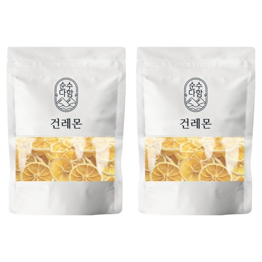 순수다함 건조 레몬 슬라이스 레몬차