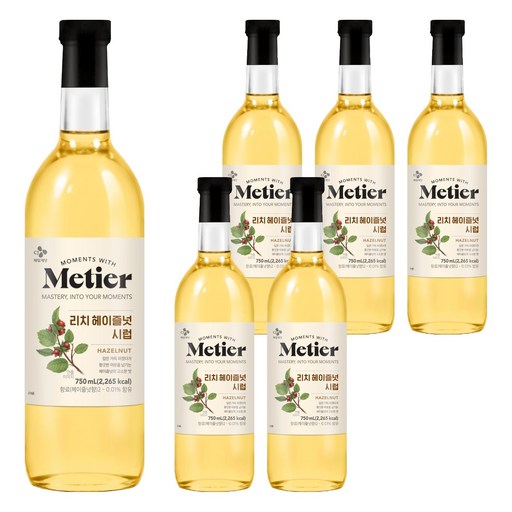 메티에 리치헤이즐넛 시럽