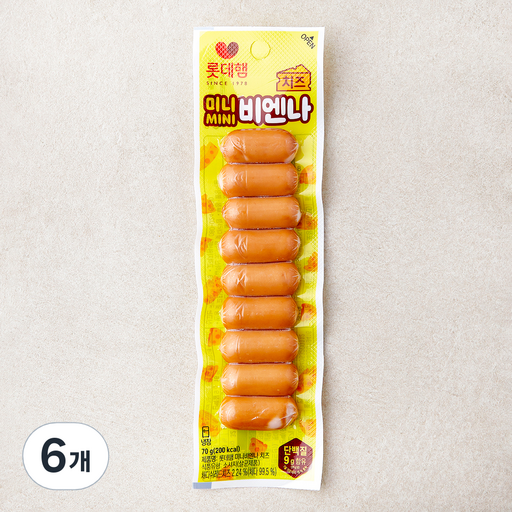 롯데햄 미니 비엔나 치즈 소시지