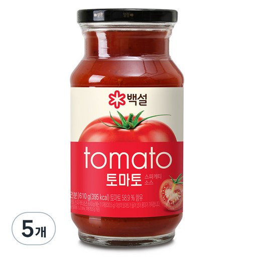 백설 토마토 스파게티소스