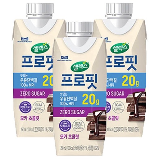 셀렉스 프로핏 우유단백질 모카 초콜릿