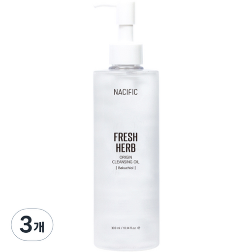 네시픽 프레쉬 허브 오리진 클렌징 오일 바쿠치올 300ml 1개