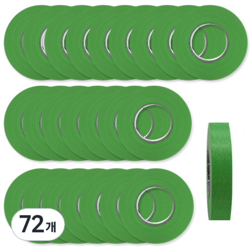 OON 마스킹테이프 초록색 12mm