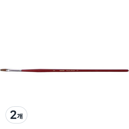 수채화 붓 02 271 납작타입
