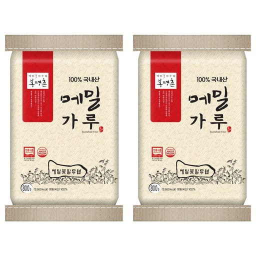 봉평촌 메밀가루