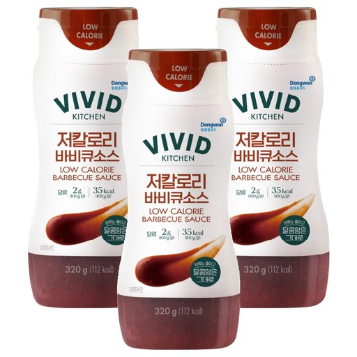 비비드키친 저칼로리 바비큐소스