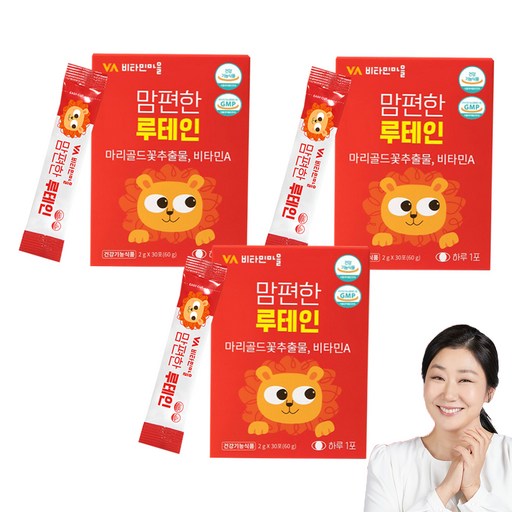 비타민마을 맘편한 루테인 30p 1개월분