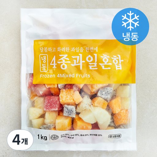 세미원 4종과일혼합 (냉동)