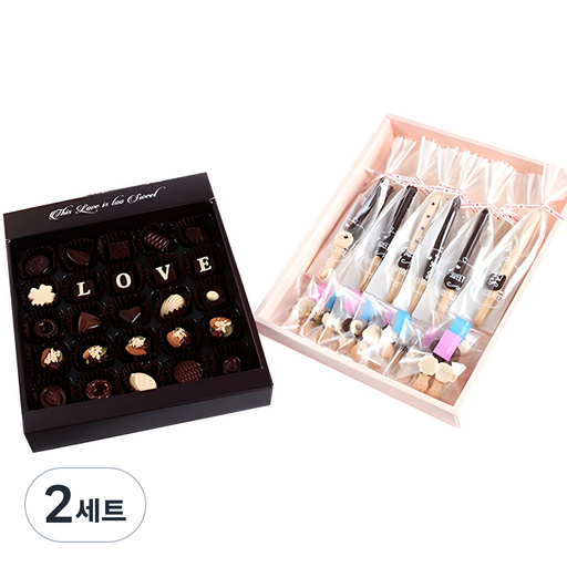 상상앤드 쁘띠 2단 콤보 초콜릿 막대과자 만들기 DIY 세트