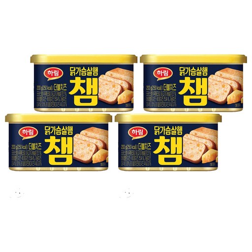 하림 챔 더블치즈 닭가슴살햄
