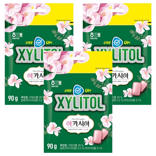 해태제과 자일리톨 아카시아 껌