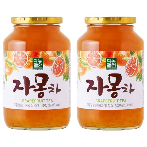 다농원 자몽차