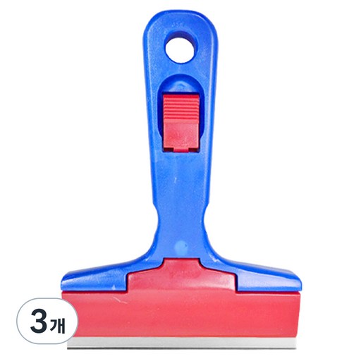 월드크린 원터치 스크래퍼 블루+칼날1P