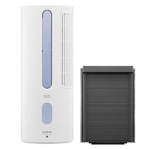파세코 21.5㎡ 프리미엄2 창문형에어컨 블루 PWA-3500PB 방문설치