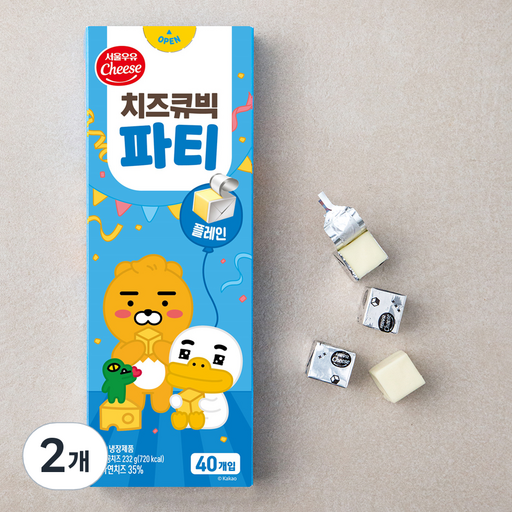 치즈큐빅 파티 플레인