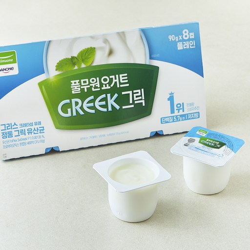 풀무원다논 그릭 플레인 요거트