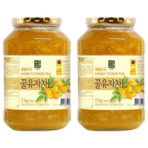 녹차원 차다움 꿀유자차