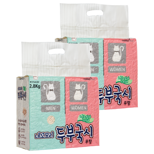 네꼬모리 응고형 두부국시 나노입자 고양이모래