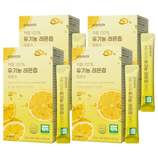 모어네이처 착즙100% 유기농 레몬즙