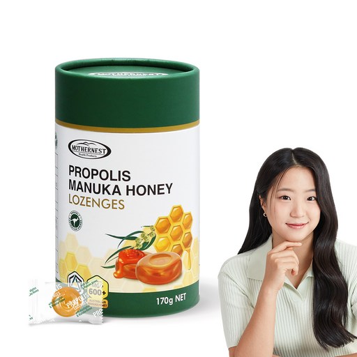 마더네스트 프로폴리스 마누카 허니 로젠지스 캔디