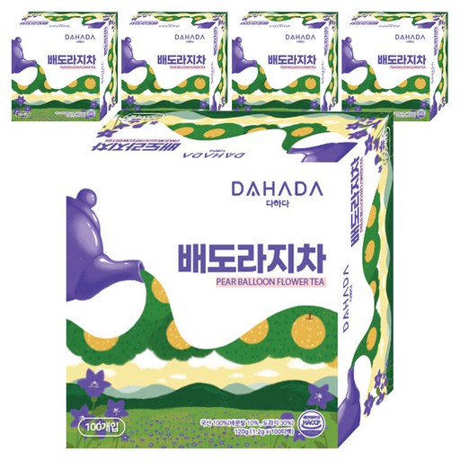다하다 배도라지차